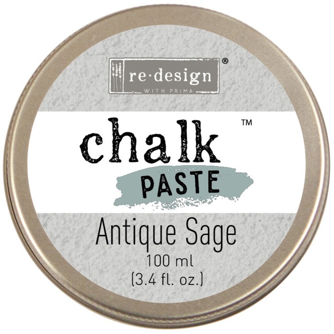 Prima Re-Design Chalk Paste 100Ml-Antique Sage